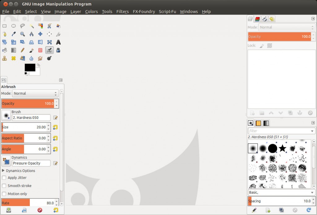 Gimp 2.8 Gimp 2.8 in Single-Window Mode