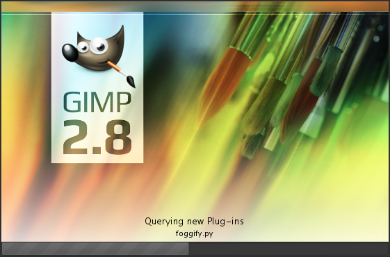 Gimp 2.8 Splash