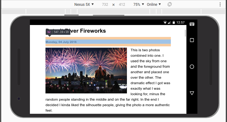 x-postpress screenshot in the devtools