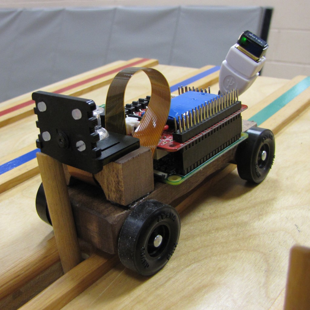Car ready to race