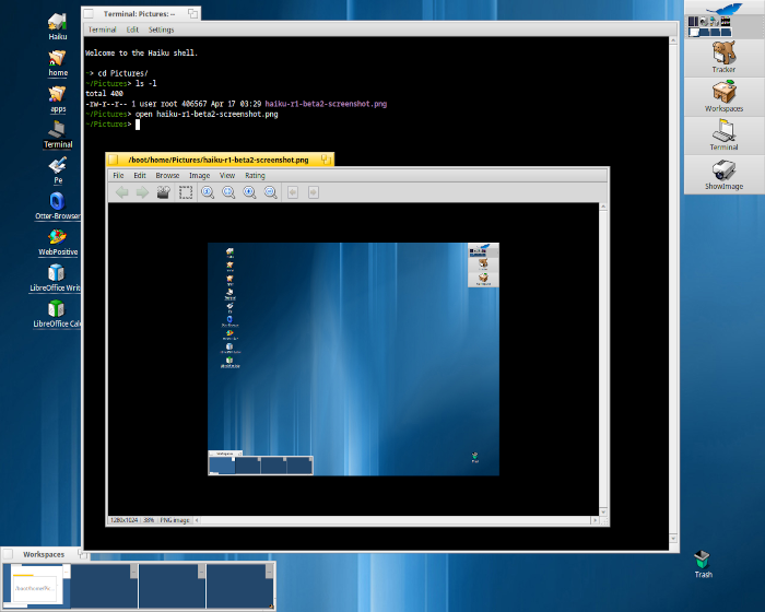 Haiku Screenshot